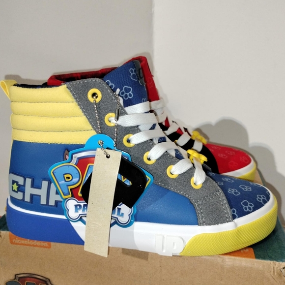Ground up Paw Patrol Chase Marshall High Tops (PS) Unisex, Size 3. Original new - Picture 6 of 14
